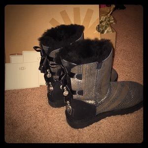 What would you pay? BaileyBow Bling Silver Ugg